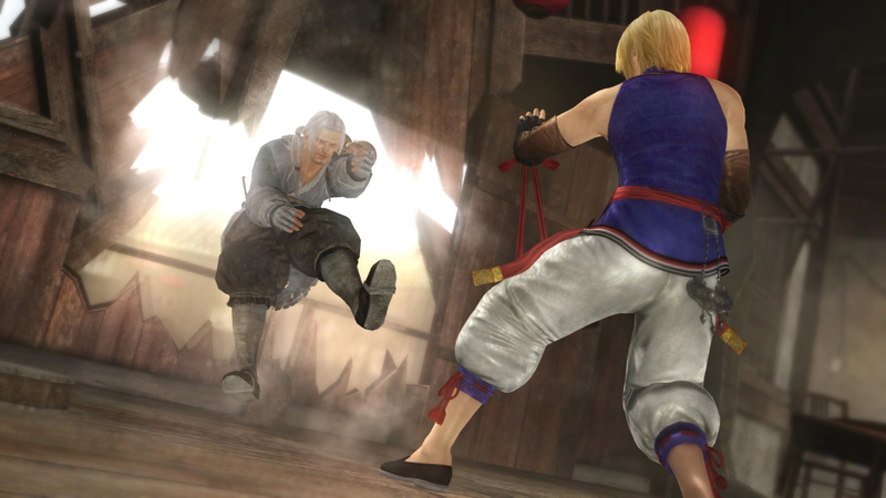 Illustration for article titled Witness Dead or Alive 5's Latest Fighters Engaged in a Quaint Dinner to the Death